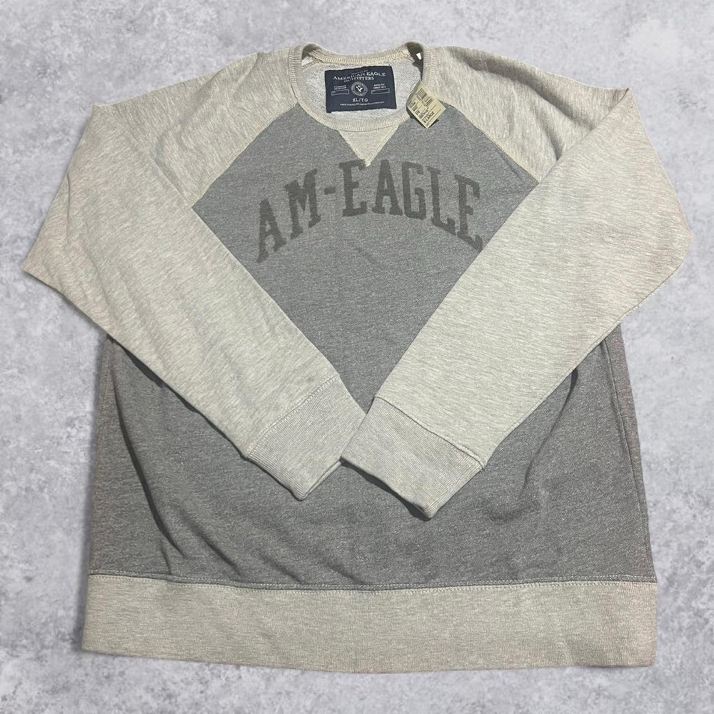 American Eagle Baseball style sweatshirt Athletic fit men’s XL